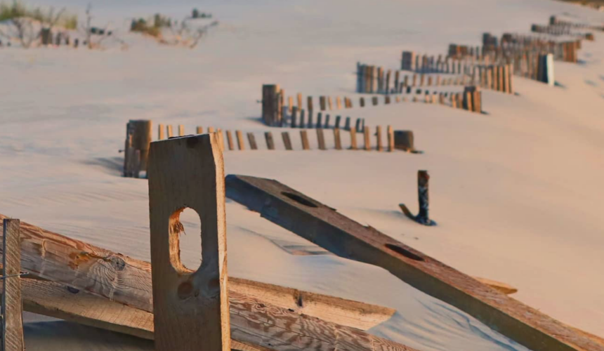 Tranquility Tuesday #10 The sand dune fences