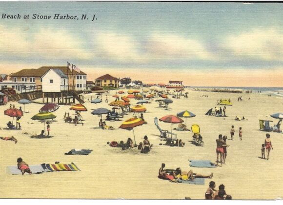 #5 – The Beach at Stone Harbor : A Moment in Time