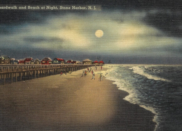 #27 – BOARDWALK AND BEACH AT NIGHT