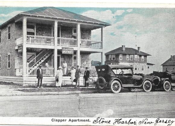 No. 43 WHO CAN HELP US IDENTIFY  THE LOCATION AND/OR ANY INFORMATION ABOUT  THE CLAPPER APARTMENT HOUSE IN STONE HARBOR?