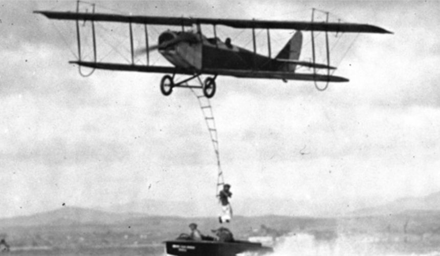 Stone Harbor Museum Minute #64 – Barnstorming Stone Harbor Museum Minute #64 – Barnstorming