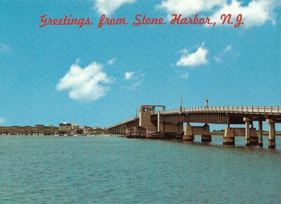 No. 58  THE OCEAN DRIVE COASTAL HIGHWAY BRIDGE OVER HEREFORD INLET BETWEEN THE WILDWOODS AND STONE HARBOR, N. J.
