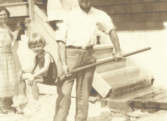 Picture of the Day No. 17 – “Pop sure is strong!”  Photo taken July 1925