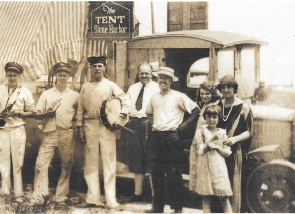 Picture of the Day No. 31 –  Traveling Band in Stone Harbor 1925