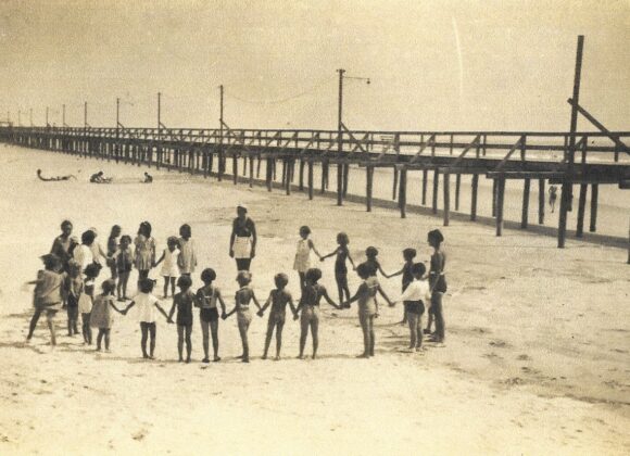 Picture of the Day No. 47  A Children’s Play Class on the Beach During the Summer of 1935