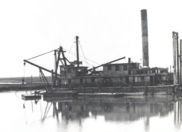 Picture of the Day No. 92 – Dredging in the Cape May Court House sea-level canal