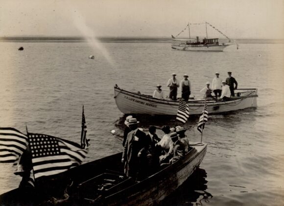 Picture of the Day No. 114 – “ANOTHER DRAMATIC SCENE TAKEN DURING THE CELEBRATED JULY 1911 GALA WEEK FESTIVITIES AT STONE HARBOR, N. J.”