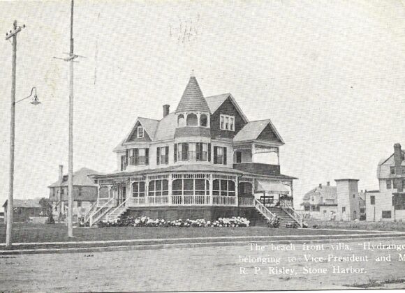 Picture of the Day No. 119 – “ONE OF THE EARLIEST AND GRANDEST HOMES BUILT IN THE EARLY YEARS AT STONE HARBOR, N. J.