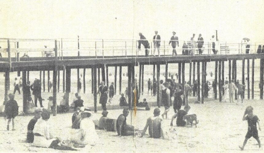 PICTURE OF THE DAY No. 128 – “THE MAGNIFICENT BEACH AND BOARDWALK AT STONE HARBOR, N. J.