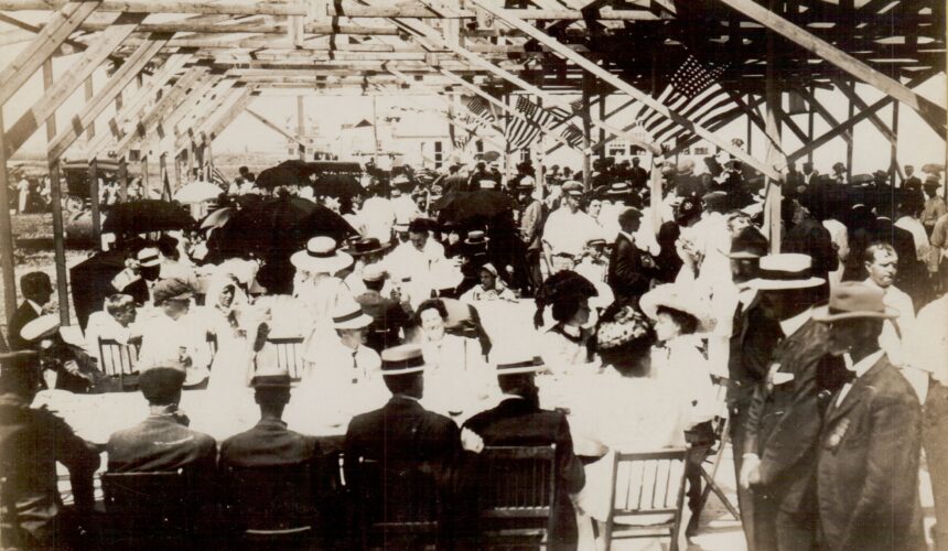 PICTURE OF THE DAY No. 126 – “THAT’S CERTAINLY ONE GRAND CELEBRATION GOING ON AT STONE HARBOR, N. J.”