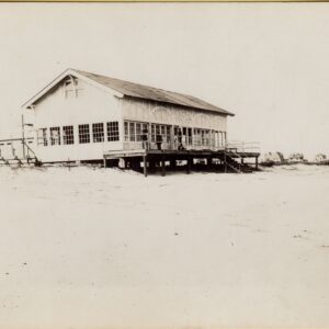 Harlan’s History No. 76 – JOHNSON HUGHES’ BATHING PAVILION OCEAN END OF 96TH STREET, STONE HARBOR, N. J.