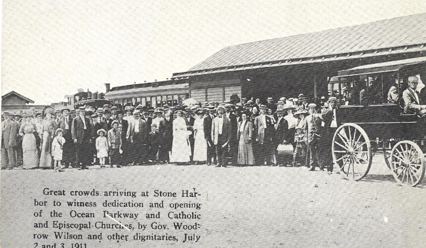 Harlan History #78 “SOME VIEWS OF THE PENNSYLVANIA RAILROAD STATION AT STONE HARBOR, N. J.”