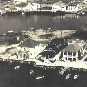 Picture of the Day No. 176 – “AERIAL VIEW OF SOUTH BASIN AND SUNSET DRIVE, STONE HARBOR, N. J. – CIRCA 1950” 