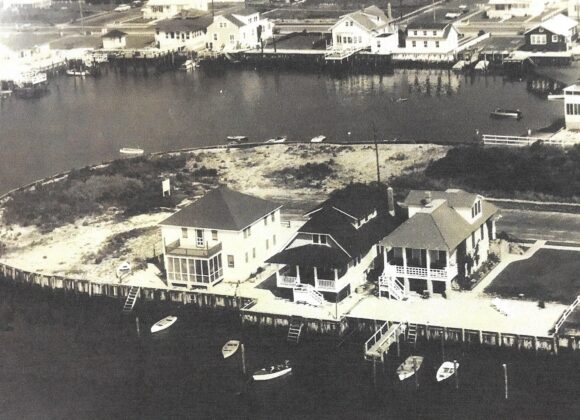 Picture of the Day No. 176 – “AERIAL VIEW OF SOUTH BASIN AND SUNSET DRIVE, STONE HARBOR, N. J. – CIRCA 1950” Picture of the Day No. 176 – “AERIAL VIEW OF SOUTH BASIN AND SUNSET DRIVE, STONE HARBOR, N. J. – CIRCA 1950”