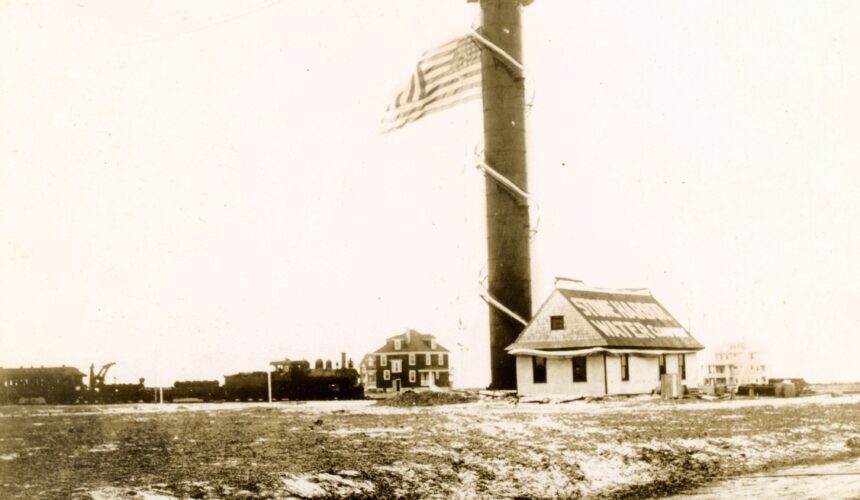 Harlan’s History: A PICTORIAL REVIEW: THE MUNICIPAL WATER TOWERS & PUMP HOUSES AT STONE HARBOR, NEW JERSEY 1909 TO PRESENT DAY