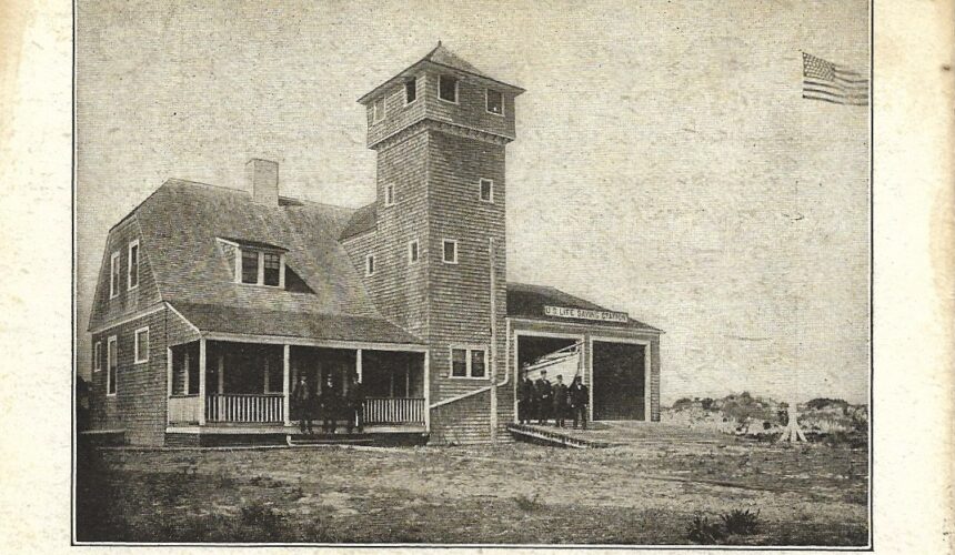 Harlan’s History: Wrecked off Stone Harbor: One Life Lost, Ten Saved, December 30, 1912