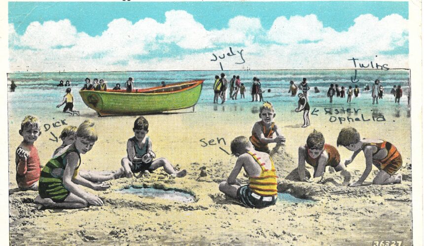 Harlan’s History Of The Week: A sampling of messages on Stone Harbor, N.J. postcards, 1910–1943